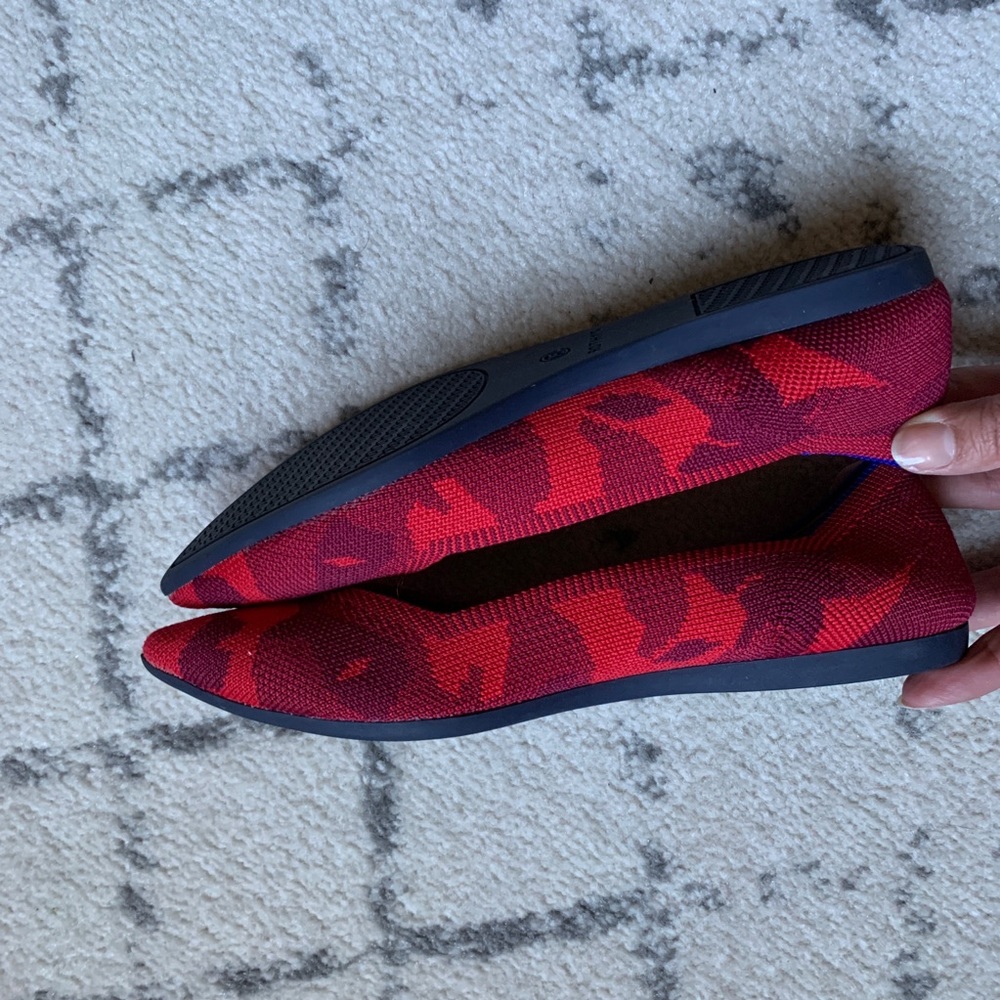 Rothys The Point In Red Camo - image 4